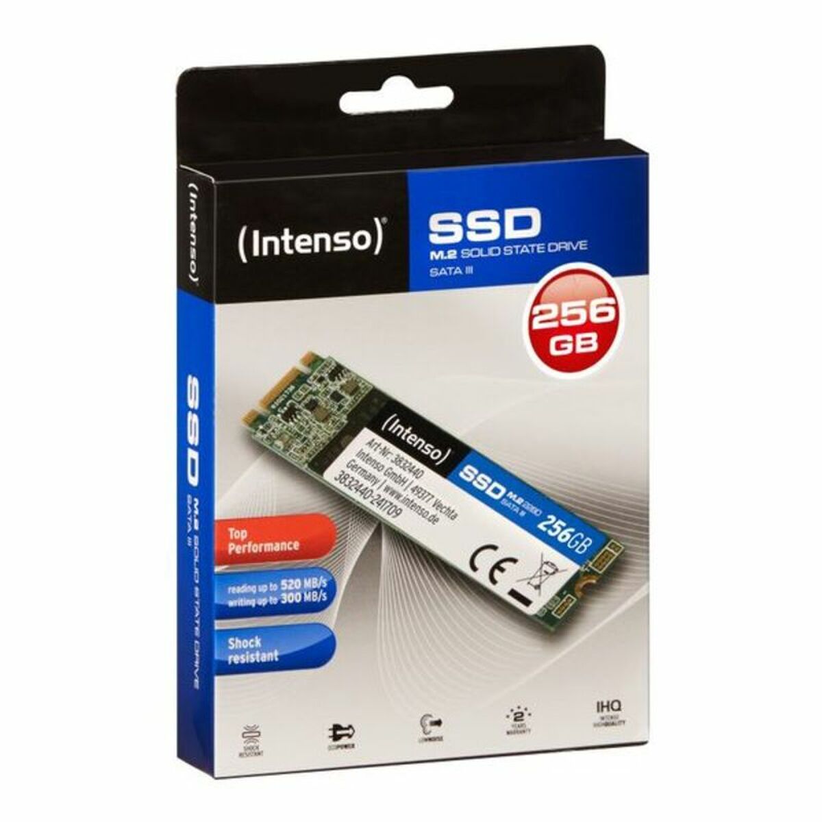 Harddisk INTENSO IAIDSO0193 256 GB SSD 2.5" SATA III